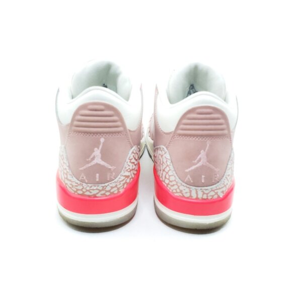 Nike Air Jordan 3 Retro Rust Pink CK9246-600 Crimson Cement Womens Size 39 US 8 - Picture 6 of 11